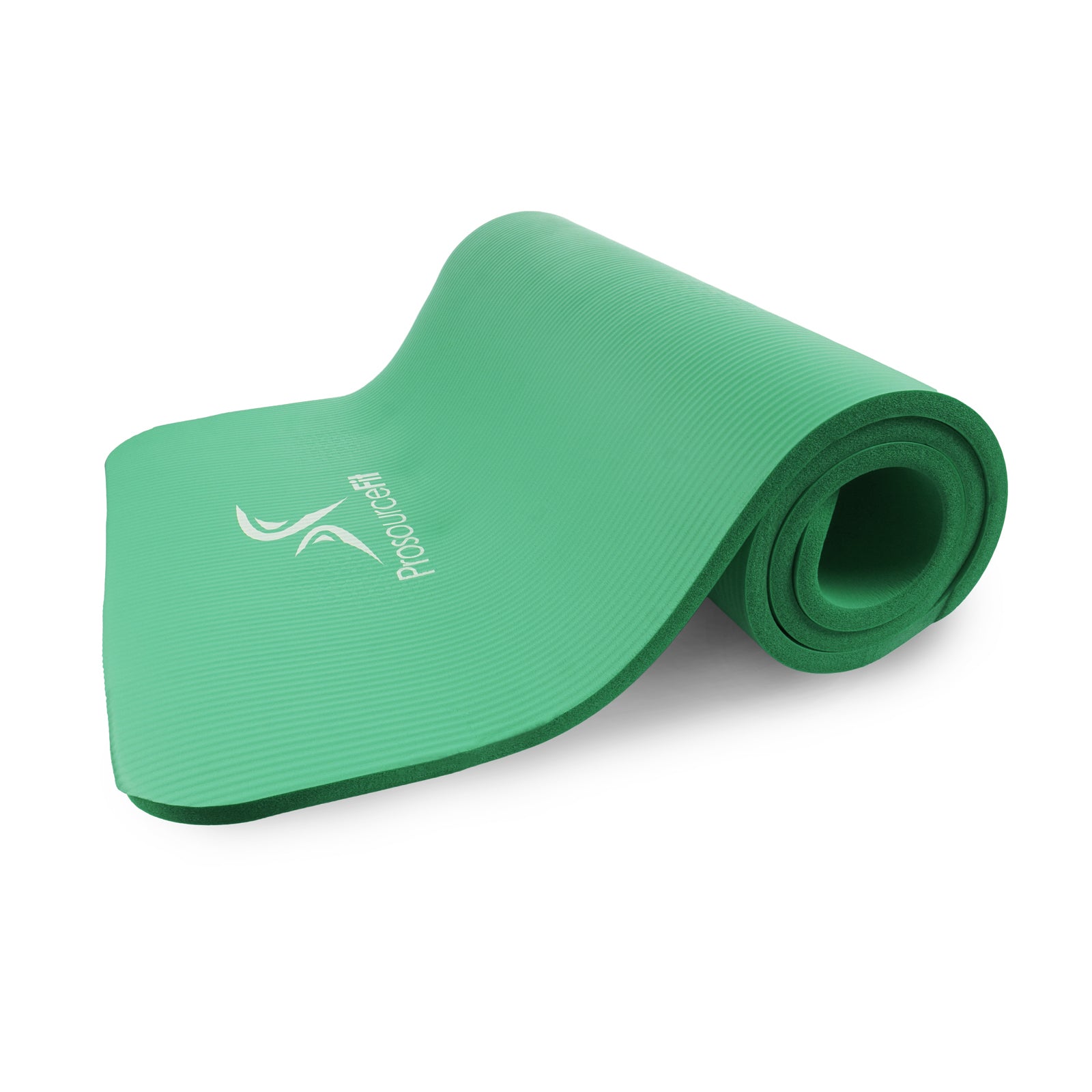 Extra Thick Yoga and Pilates Mat  1/2-in, Green
