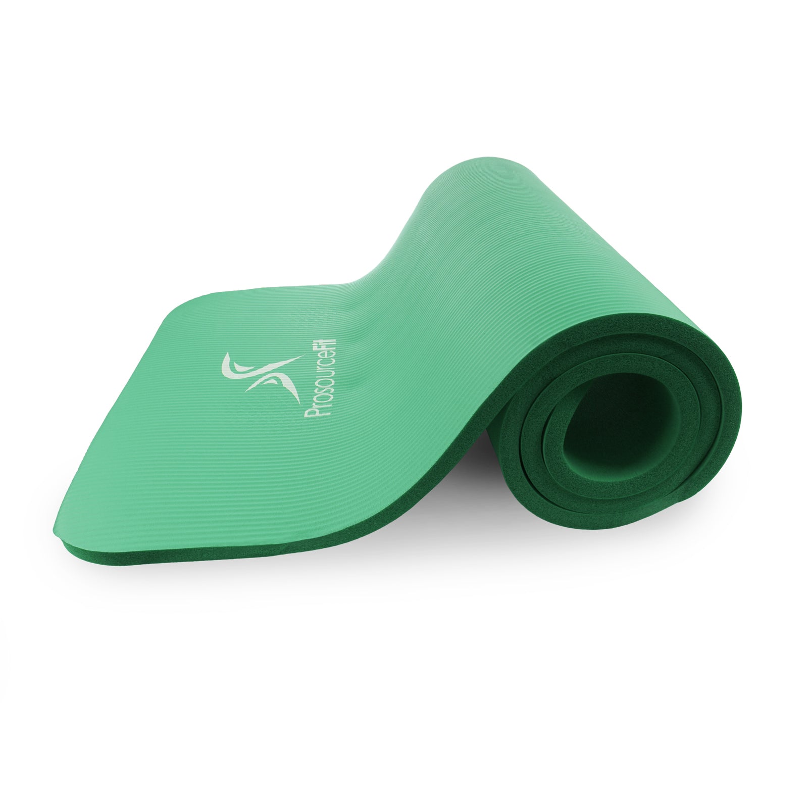 Extra Thick Yoga and Pilates Mat  1/2-in, Green
