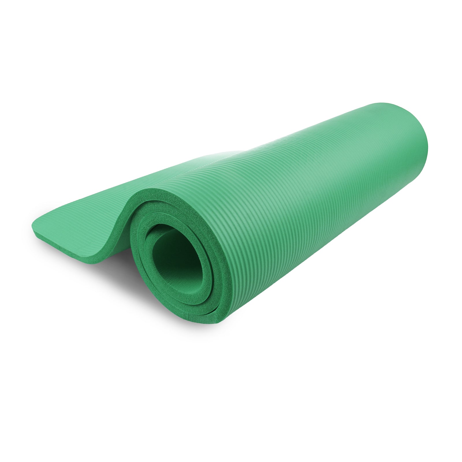 Extra Thick Yoga and Pilates Mat  1/2-in, Green