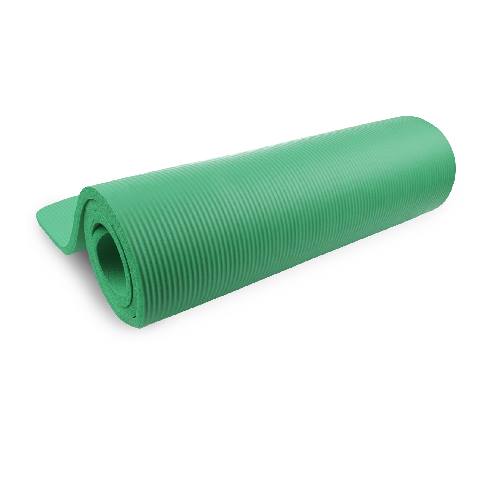 Extra Thick Yoga and Pilates Mat  1/2-in, Green