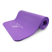Extra Thick Yoga and Pilates Mat  1/2-in, Purple