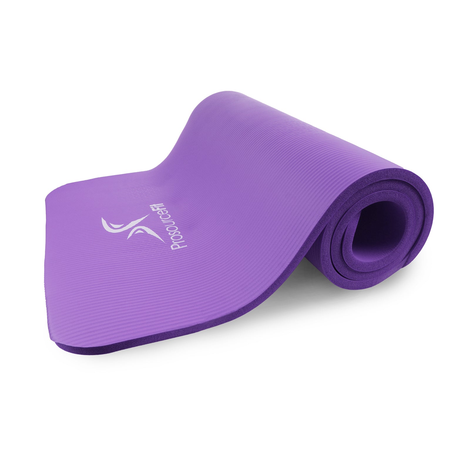 Extra Thick Yoga and Pilates Mat  1/2-in, Purple