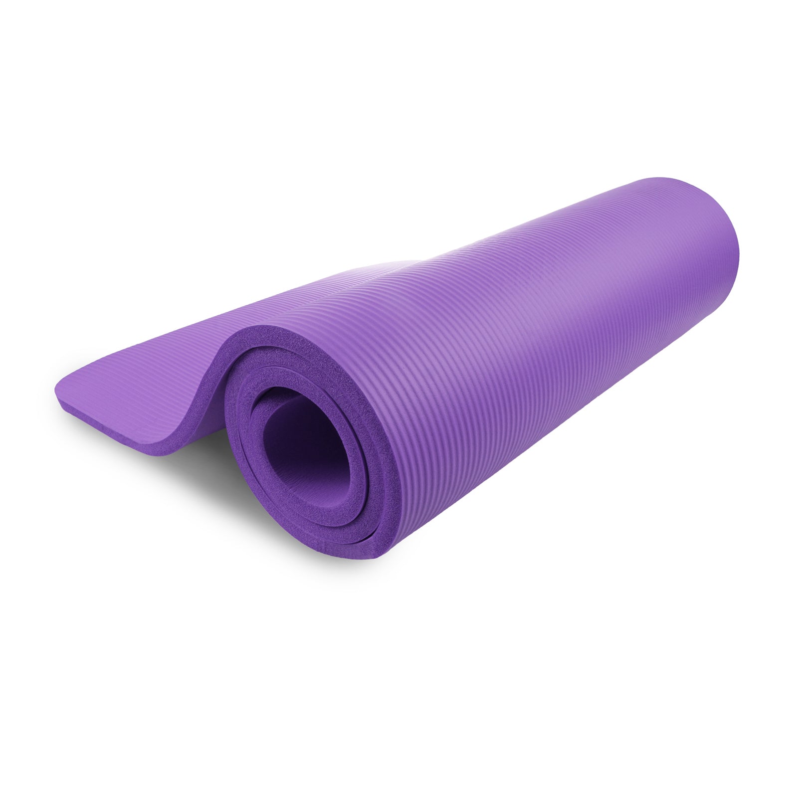 Extra Thick Yoga and Pilates Mat  1/2-in, Purple
