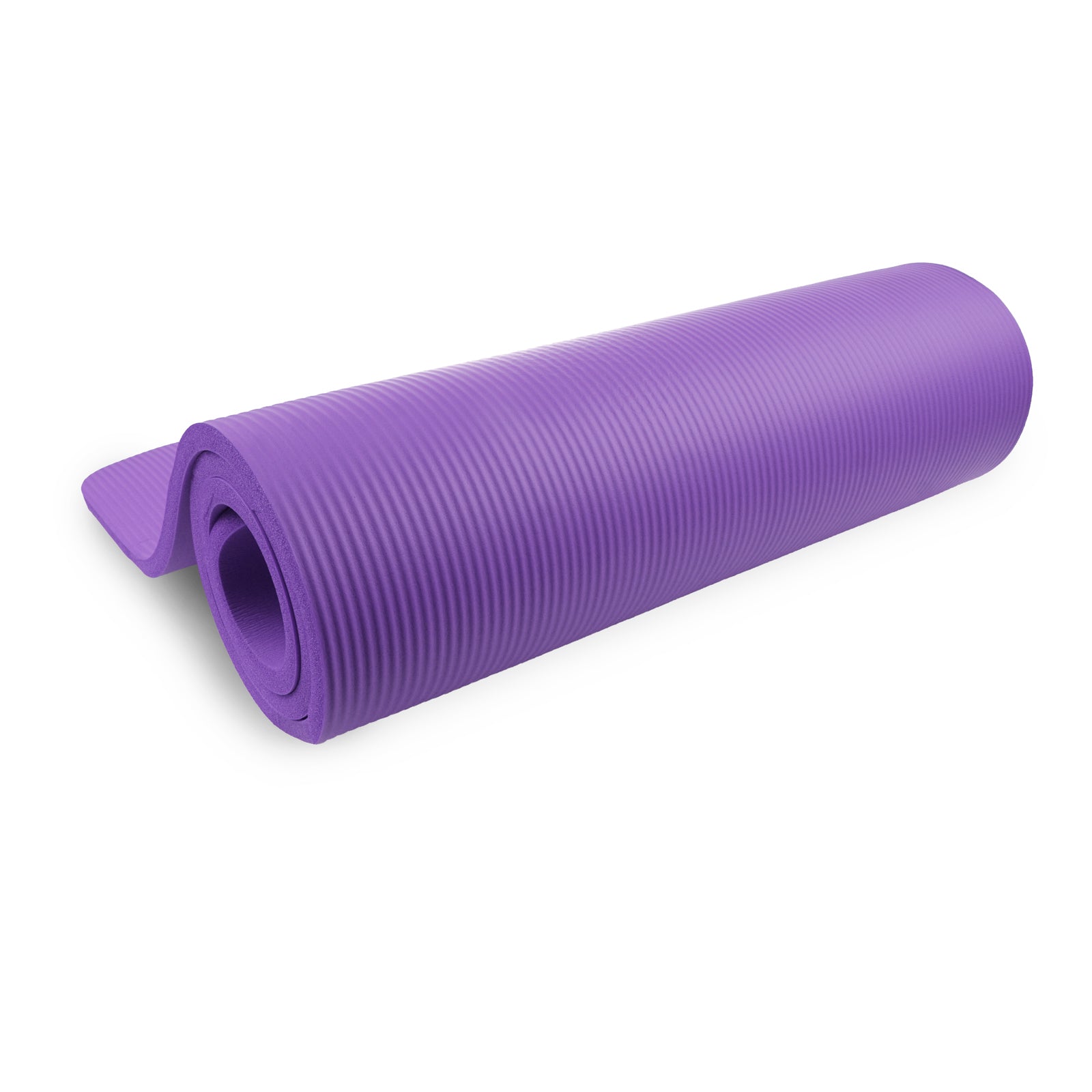 Extra Thick Yoga and Pilates Mat  1/2-in, Purple