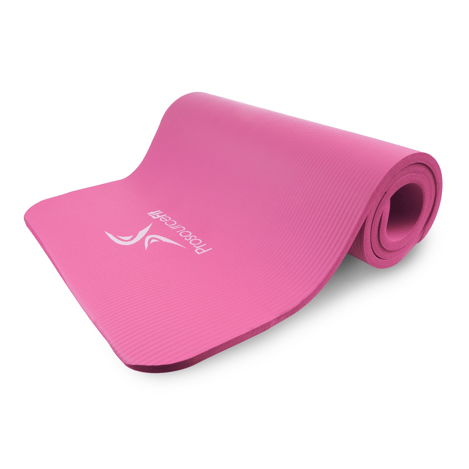 Extra Thick Yoga and Pilates Mat  1/2-in, Pink