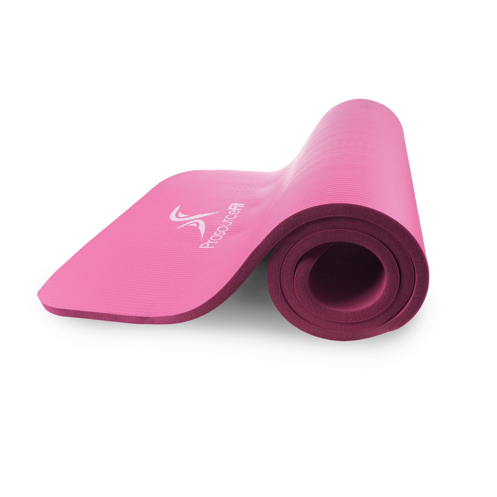 Extra Thick Yoga and Pilates Mat  1/2-in, Pink
