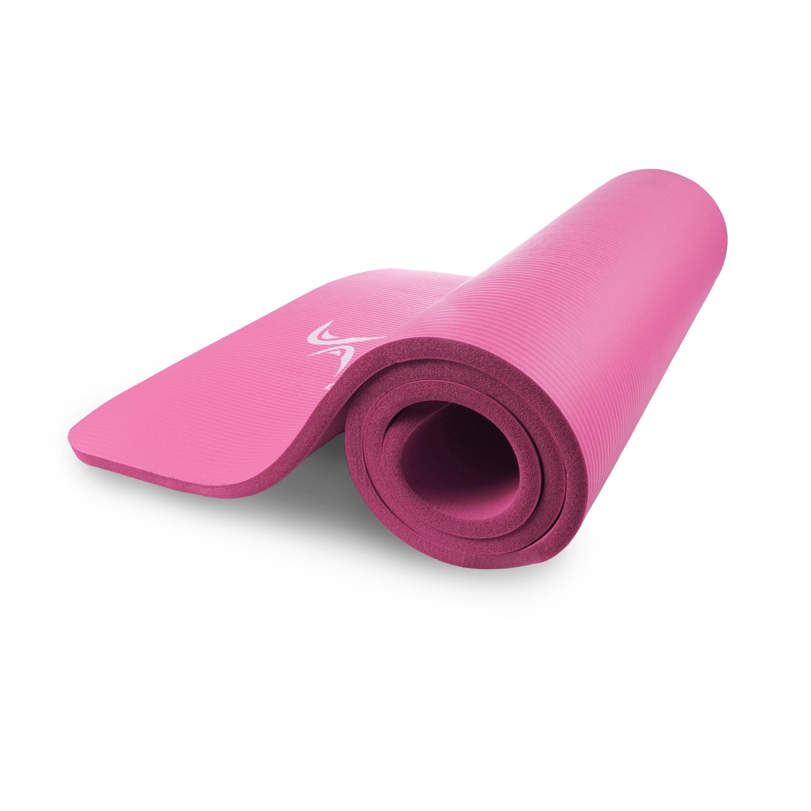Extra Thick Yoga and Pilates Mat  1/2-in, Pink