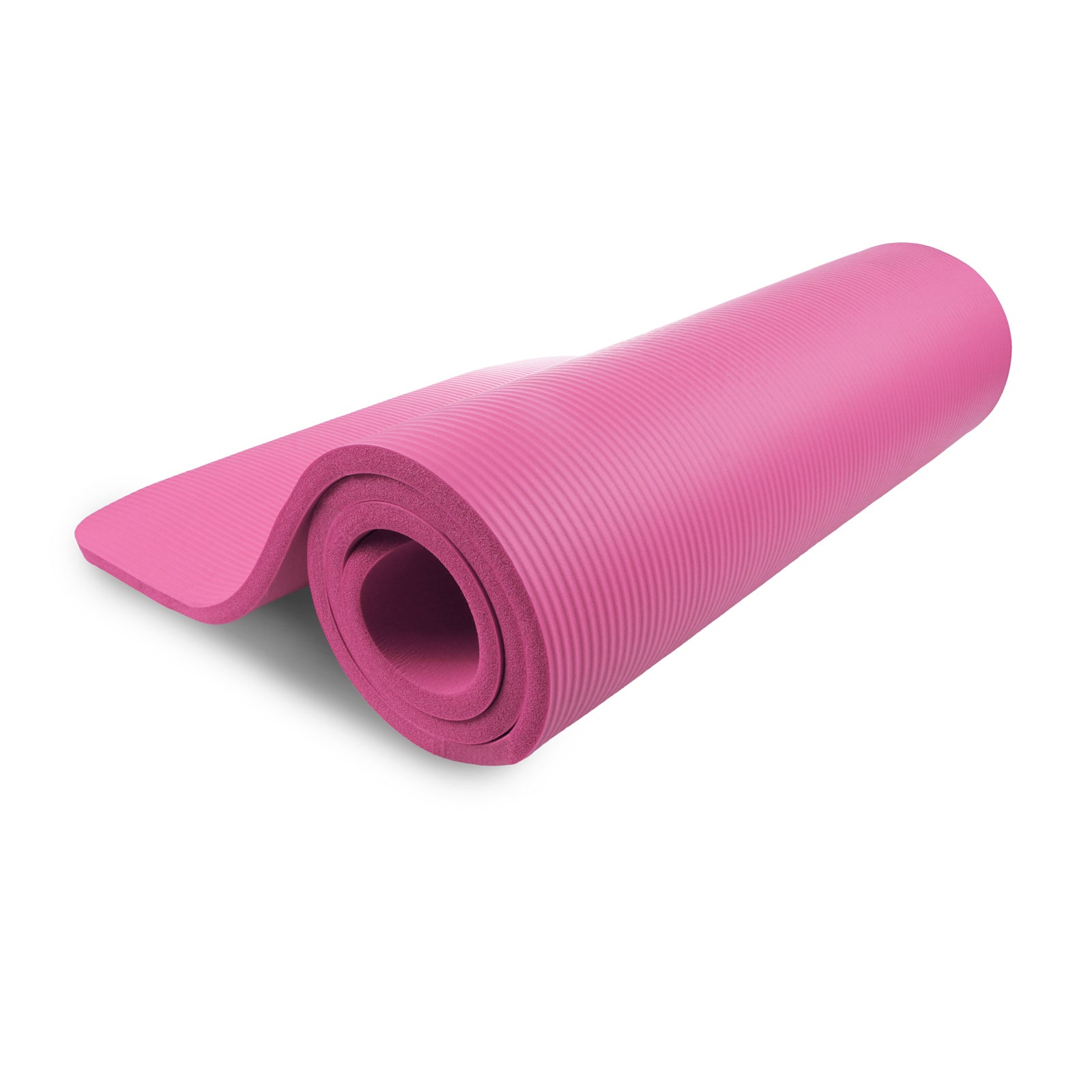 Extra Thick Yoga and Pilates Mat  1/2-in, Pink