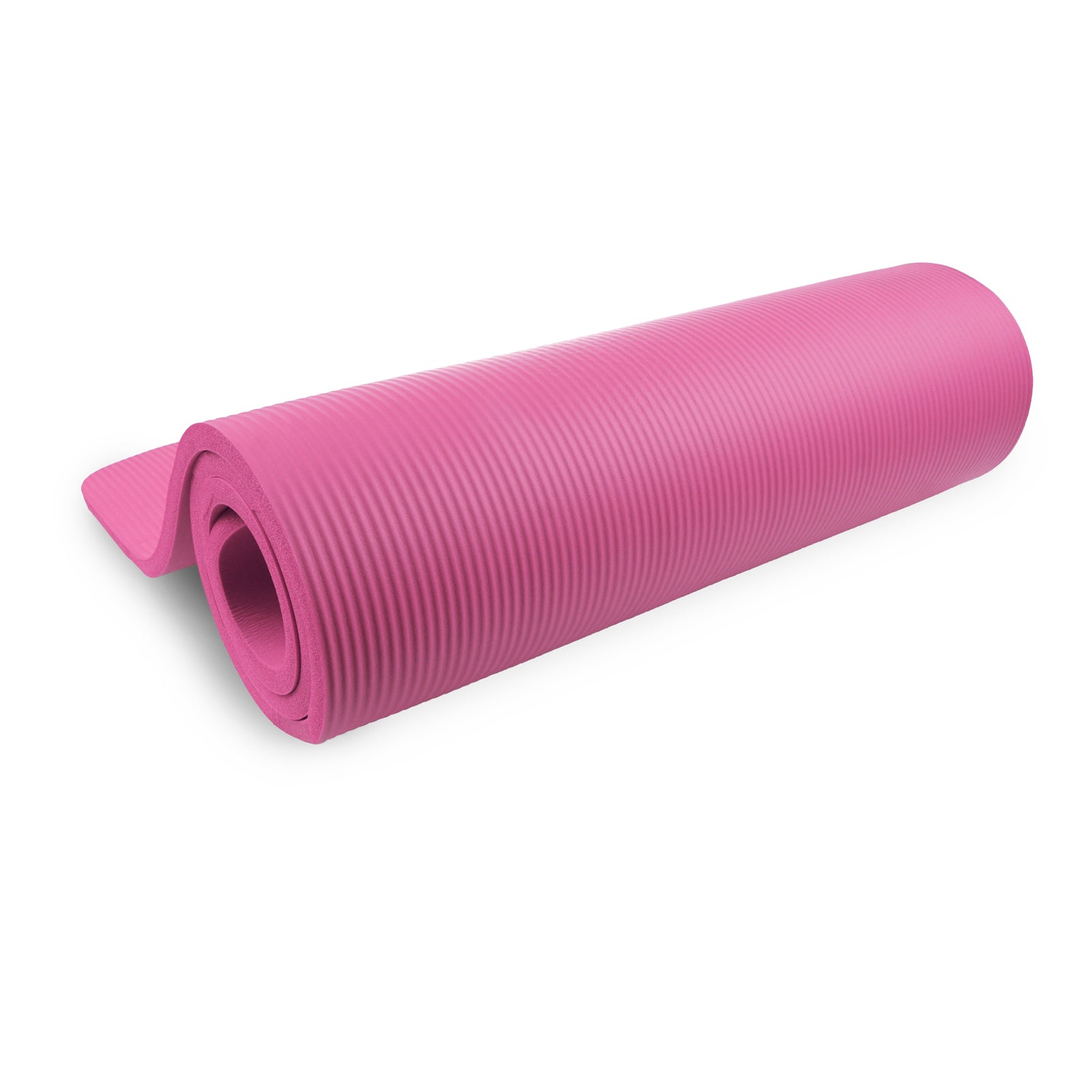 Extra Thick Yoga and Pilates Mat  1/2-in, Pink