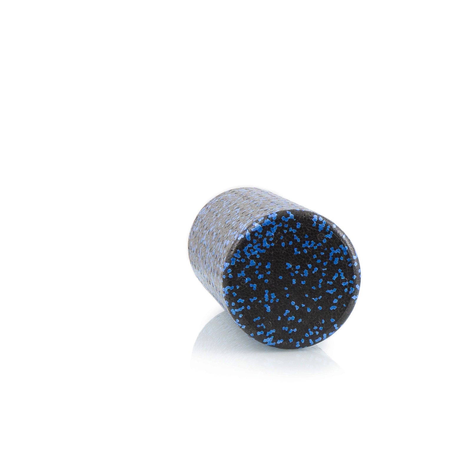 High Density Speckled Foam Roller 12x6-in, Black/Blue
