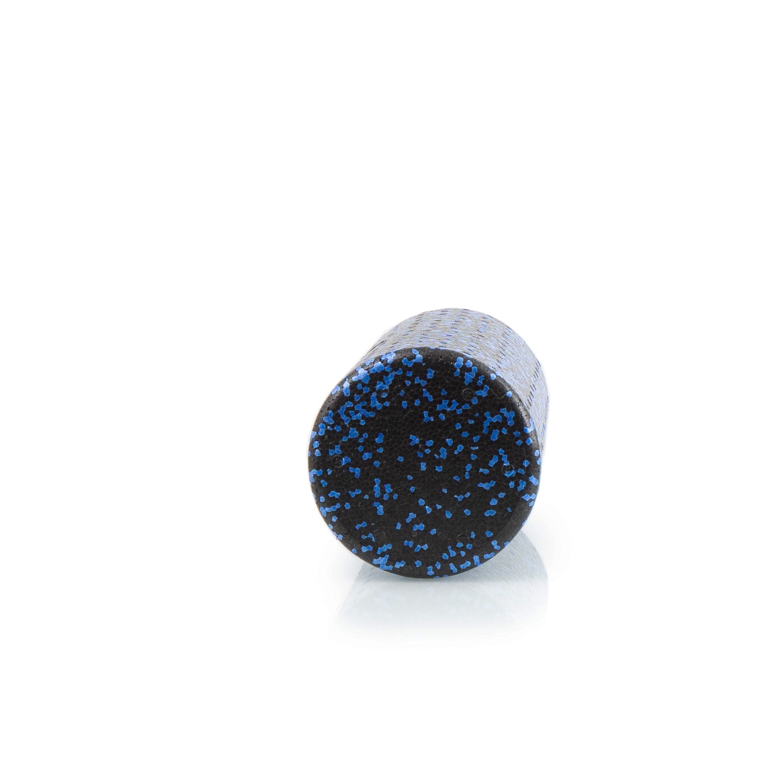 High Density Speckled Foam Roller 12x6-in, Black/Blue