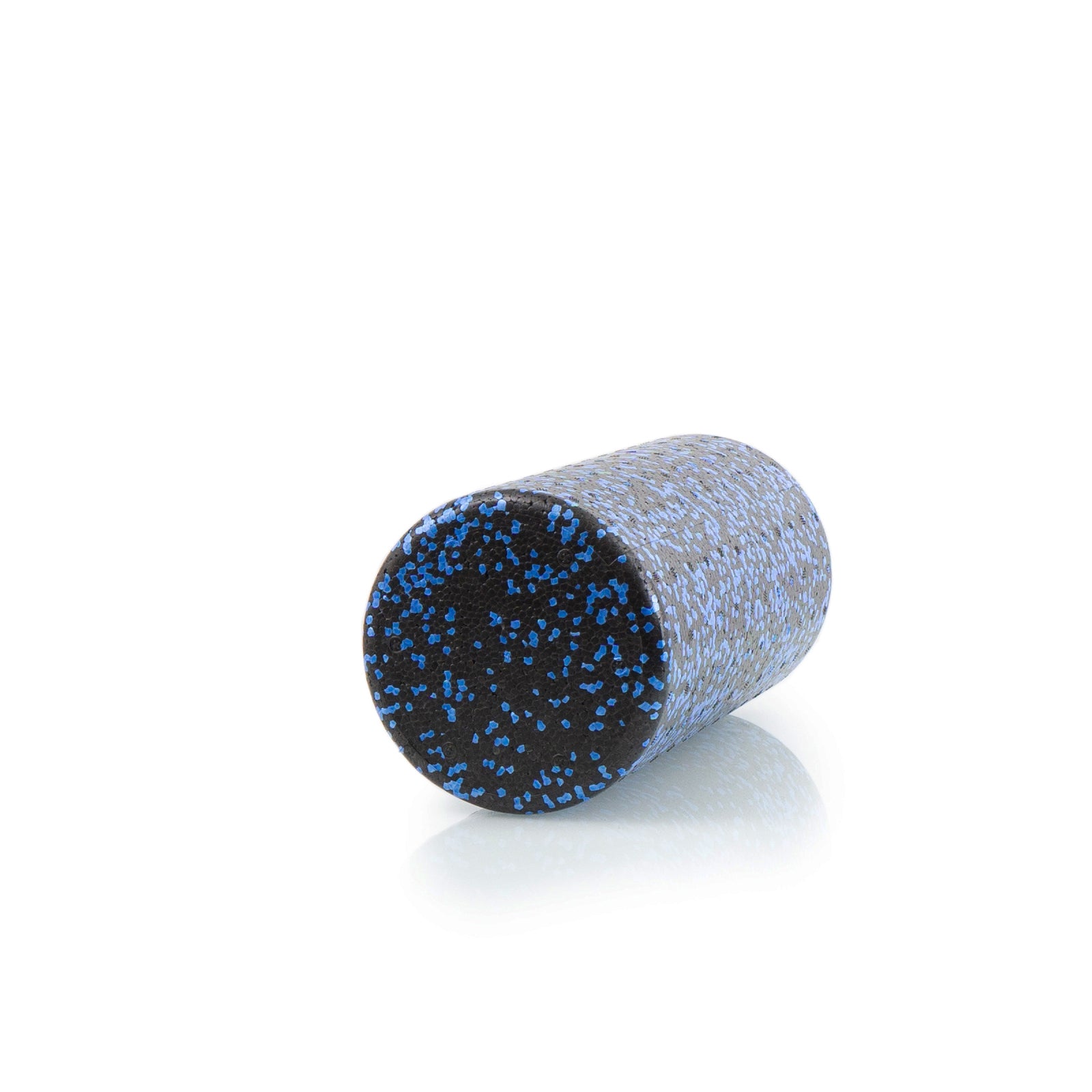 High Density Speckled Foam Roller 12x6-in, Black/Blue