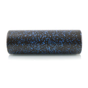 High Density Speckled Foam Roller 18x6-in, Black/Blue
