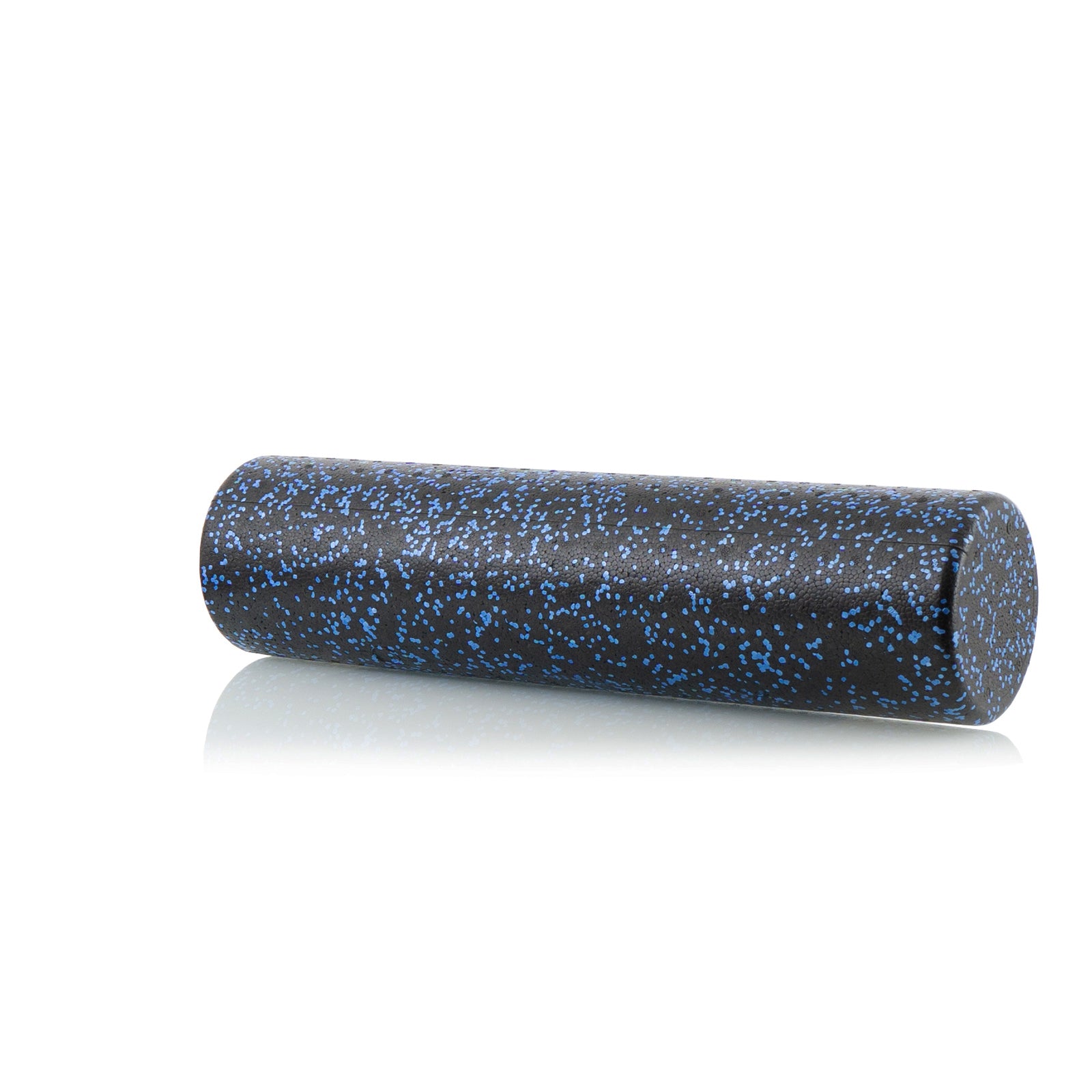 High Density Speckled Foam Roller 24x6-in, Black/Blue
