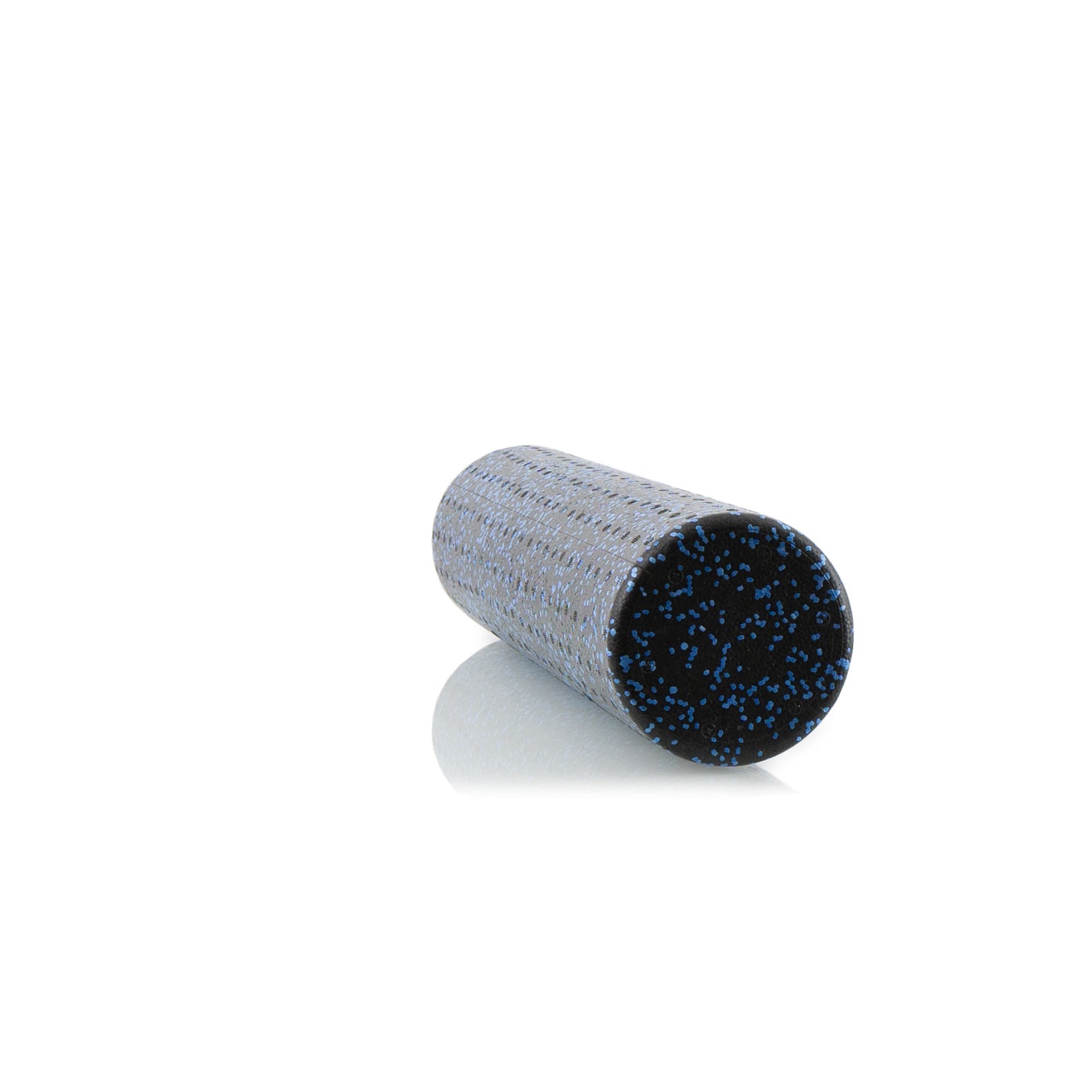 High Density Speckled Foam Roller 24x6-in, Black/Blue