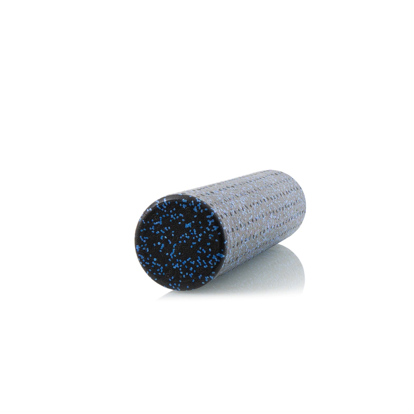 High Density Speckled Foam Roller 24x6-in, Black/Blue