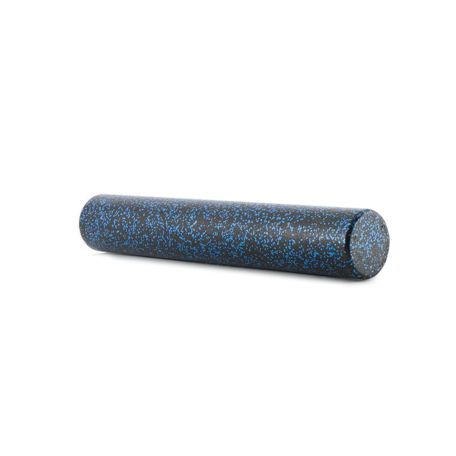 High Density Speckled Foam Roller 36x6-in, Black/Blue