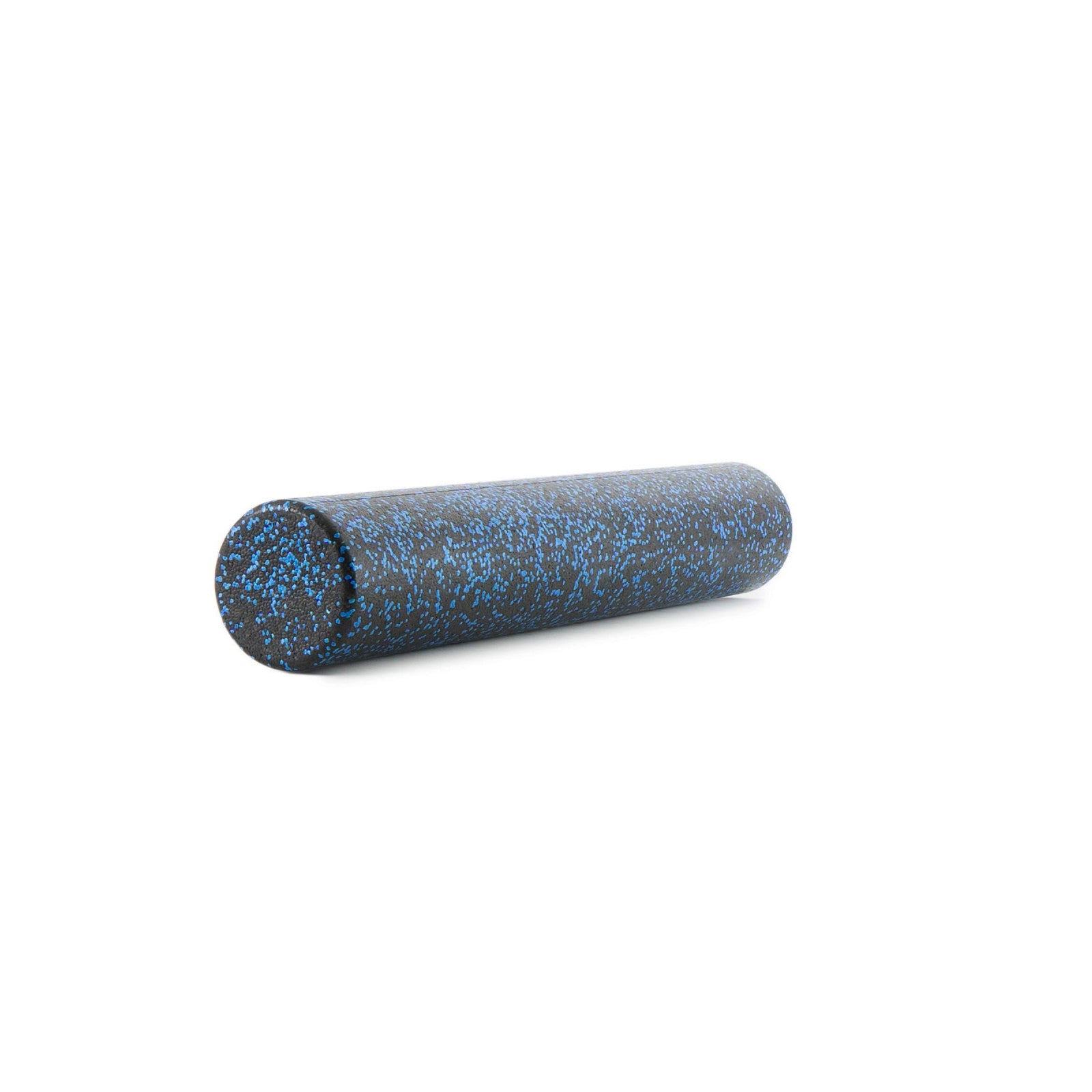 High Density Speckled Foam Roller 36x6-in, Black/Blue