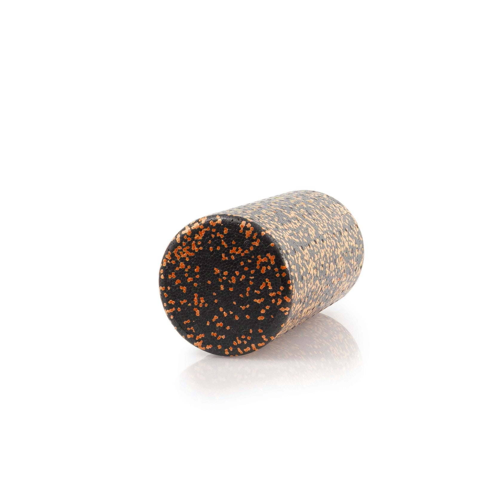 High Density Speckled Foam Roller 12x6-in, Black/Orange