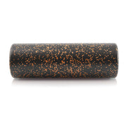 High Density Speckled Foam Roller 18x6-in, Black/Orange