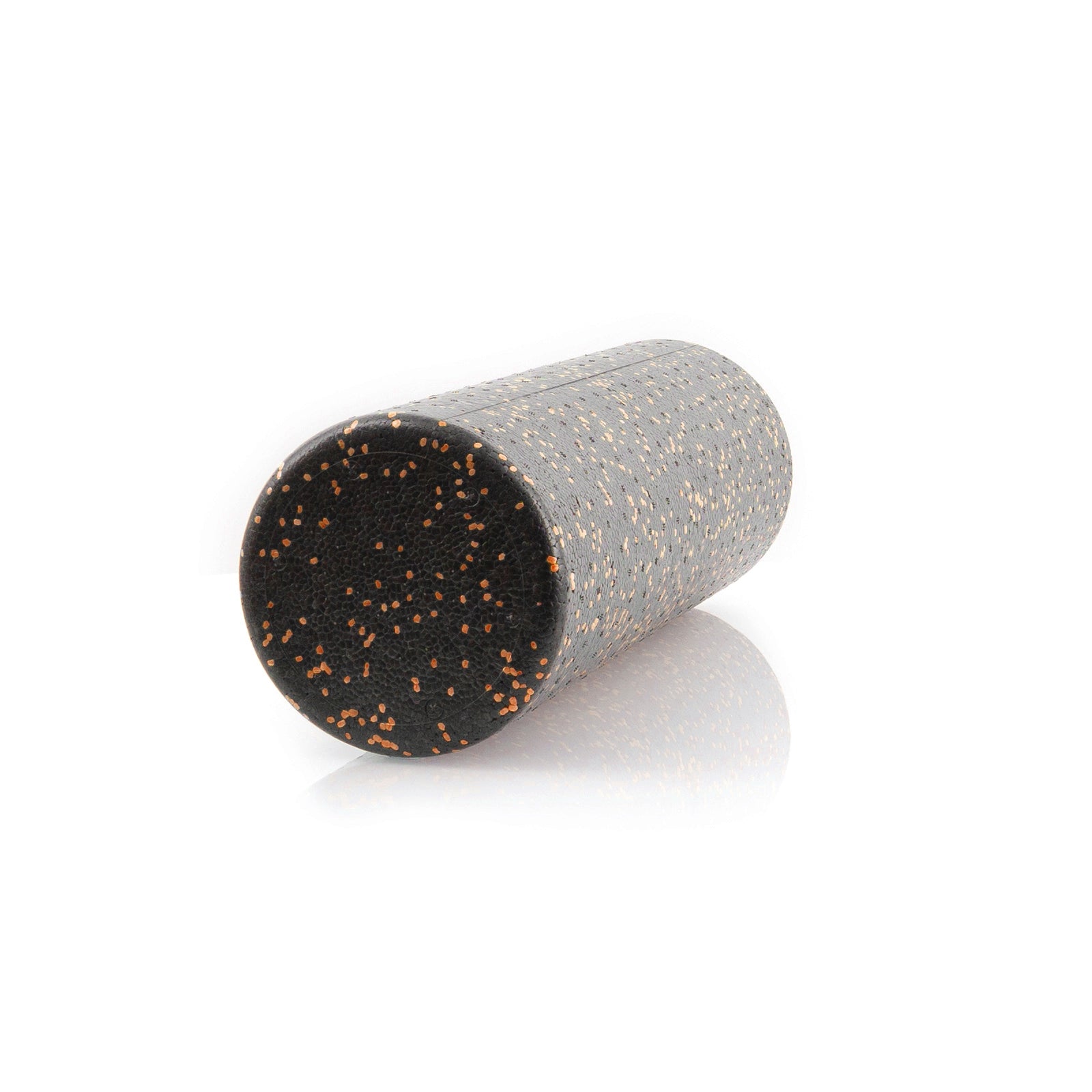 High Density Speckled Foam Roller 18x6-in, Black/Orange