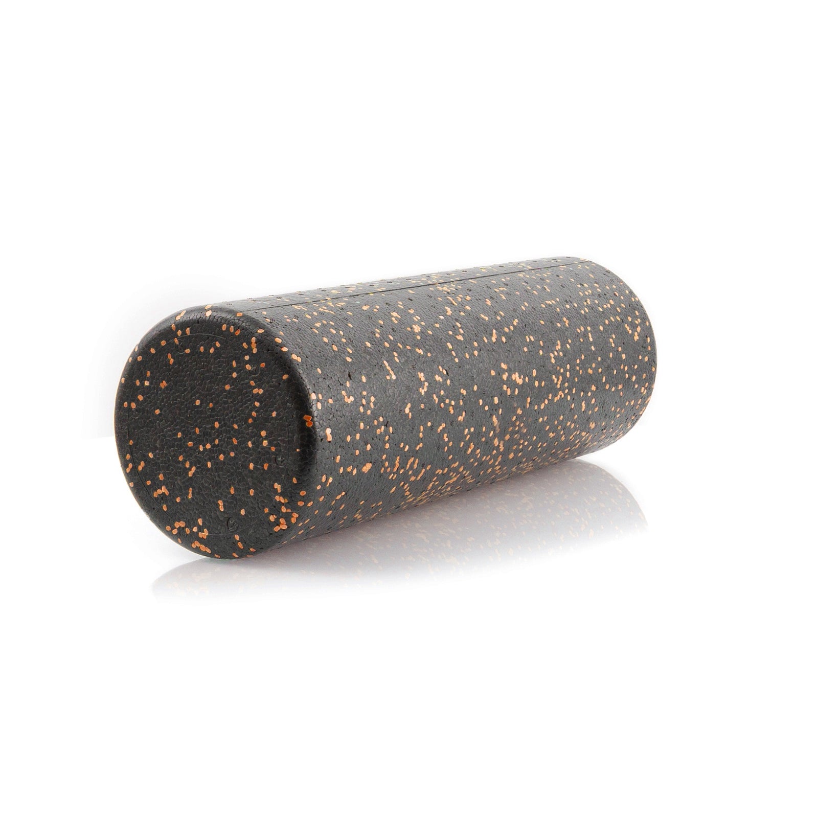 High Density Speckled Foam Roller 18x6-in, Black/Orange