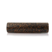 High Density Speckled Foam Roller 24x6-in, Black/Orange