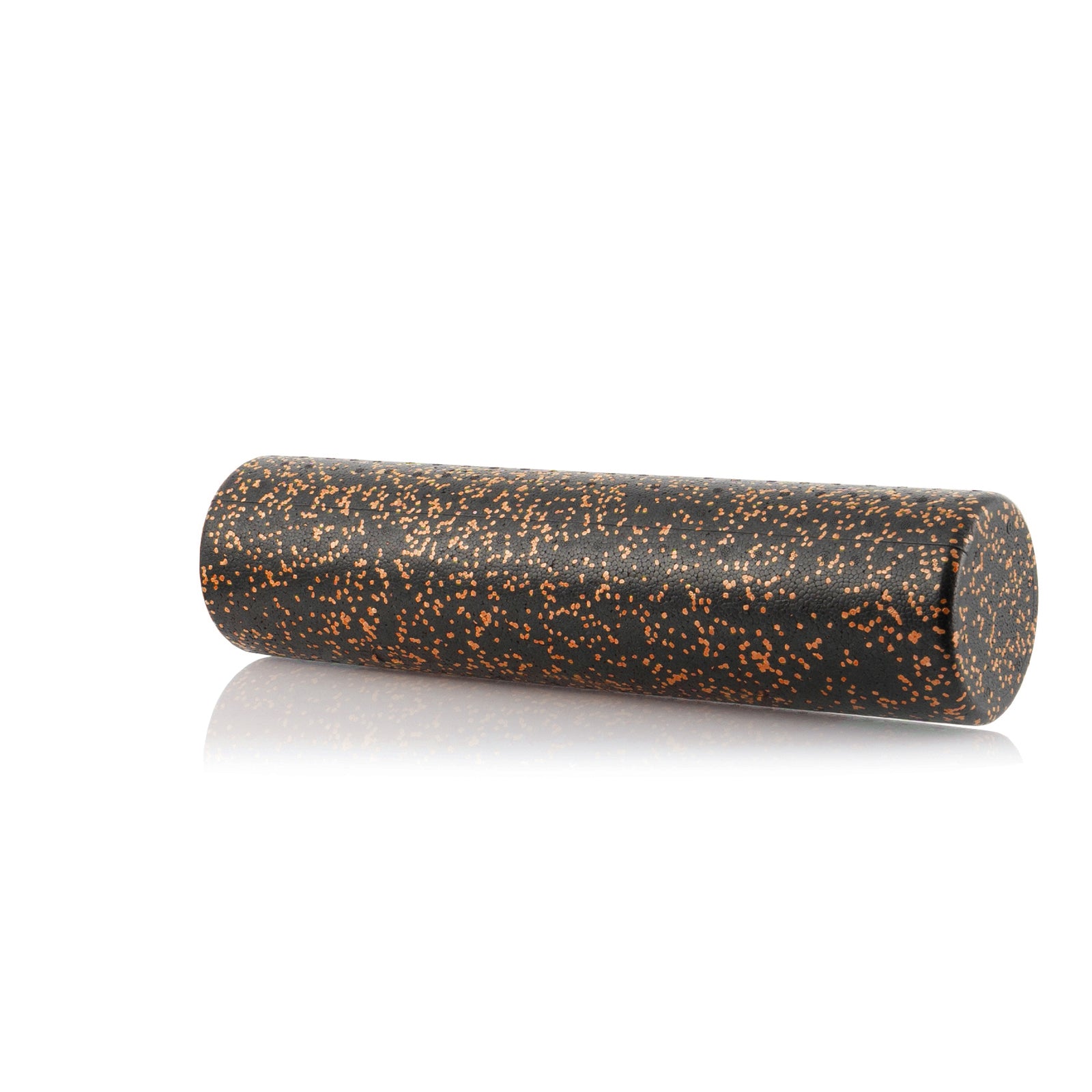 High Density Speckled Foam Roller 24x6-in, Black/Orange