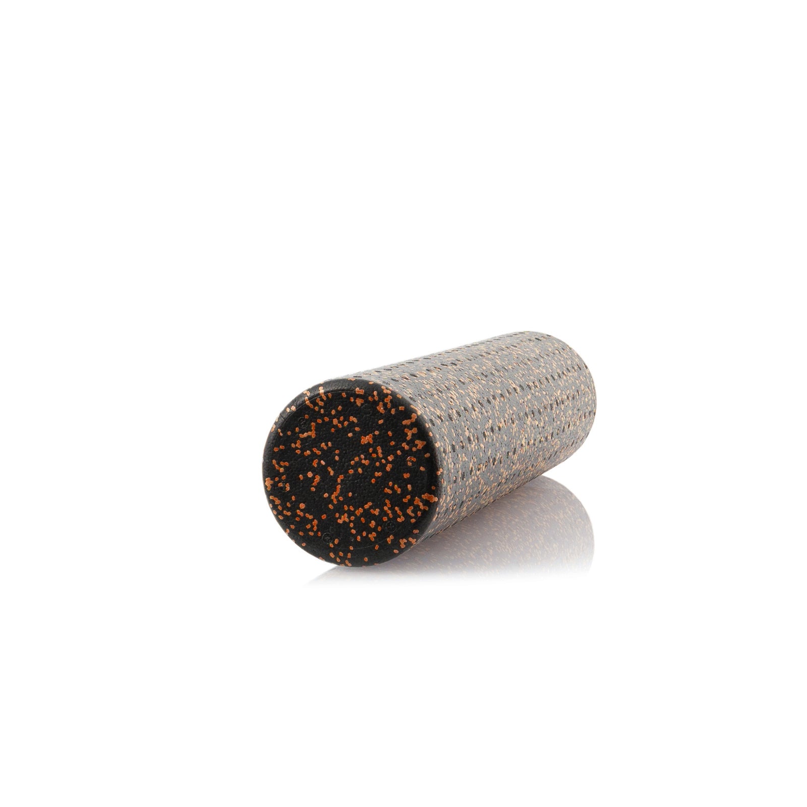 High Density Speckled Foam Roller 24x6-in, Black/Orange