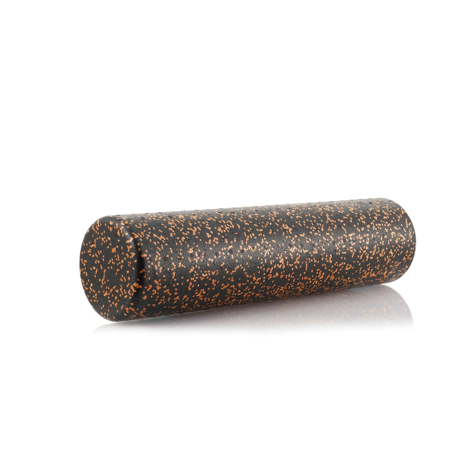 High Density Speckled Foam Roller 24x6-in, Black/Orange