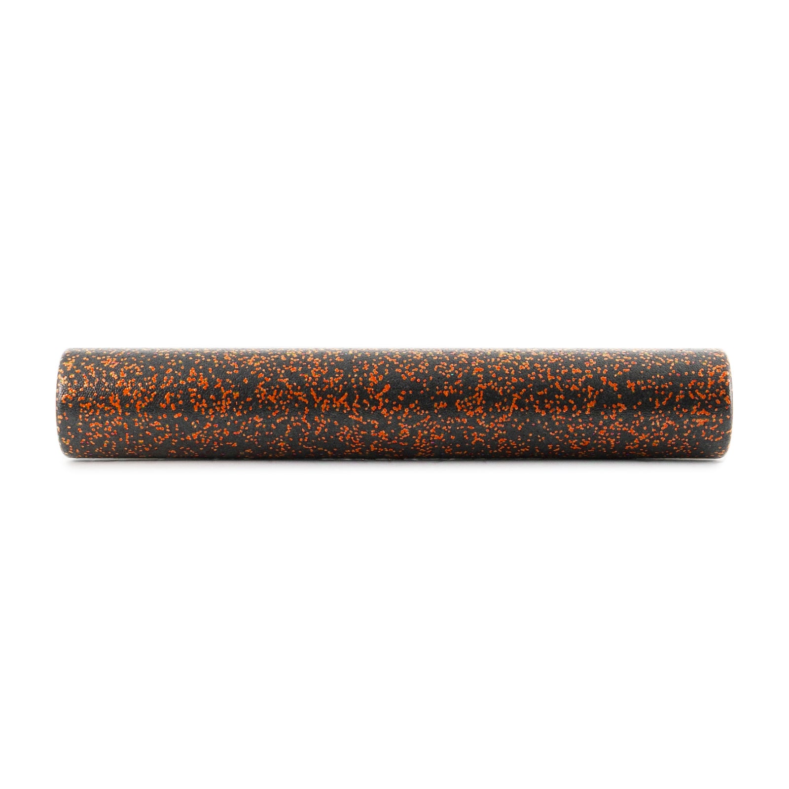 High Density Speckled Foam Roller 36x6-in, Black/Orange