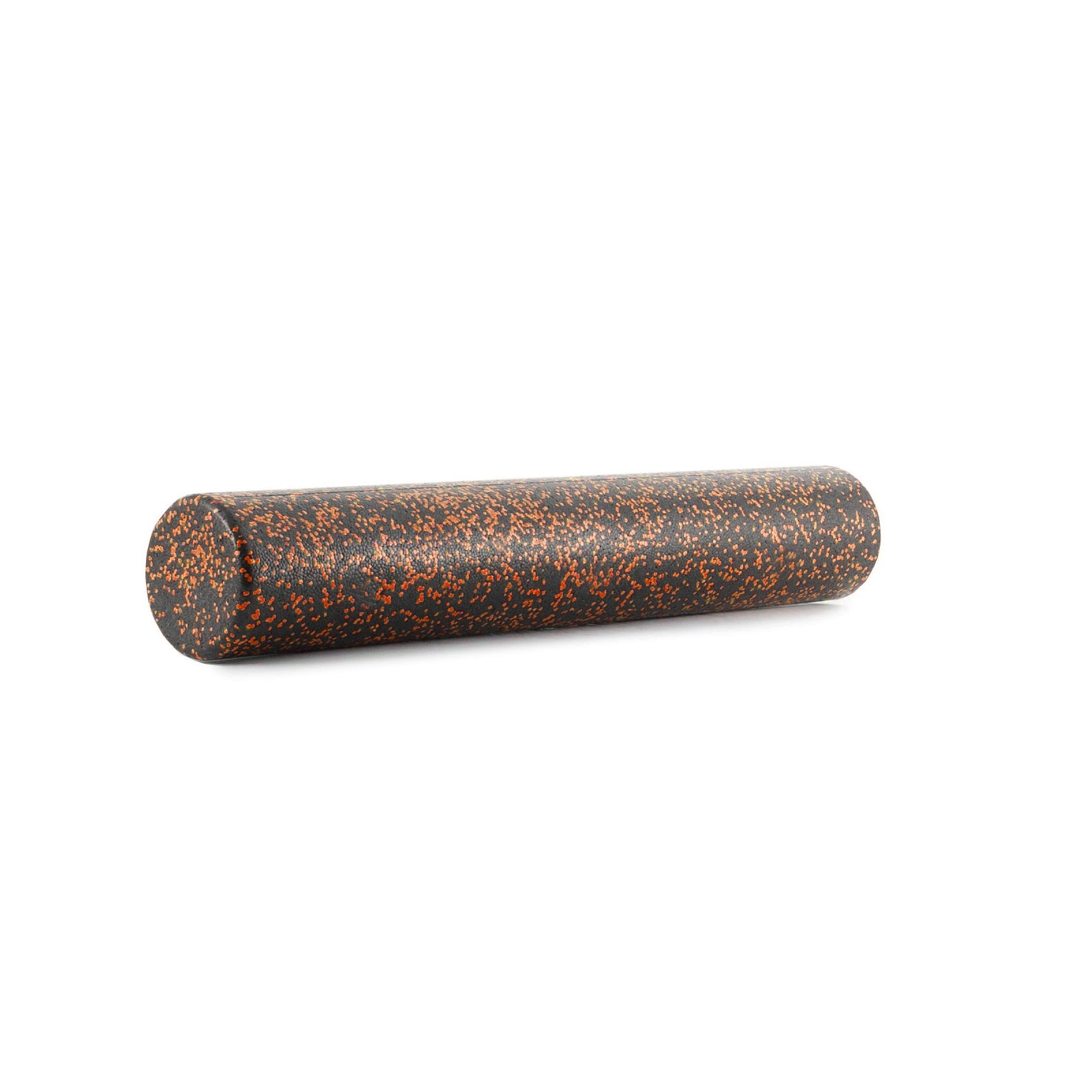 High Density Speckled Foam Roller 36x6-in, Black/Orange