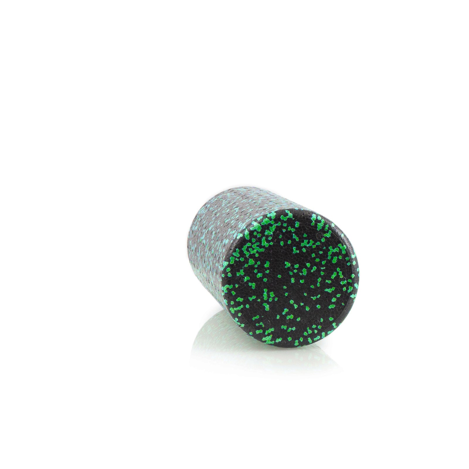 High Density Speckled Foam Roller 12x6-in, Black/Green