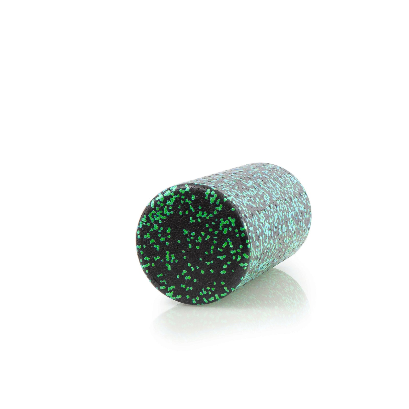 High Density Speckled Foam Roller 12x6-in, Black/Green