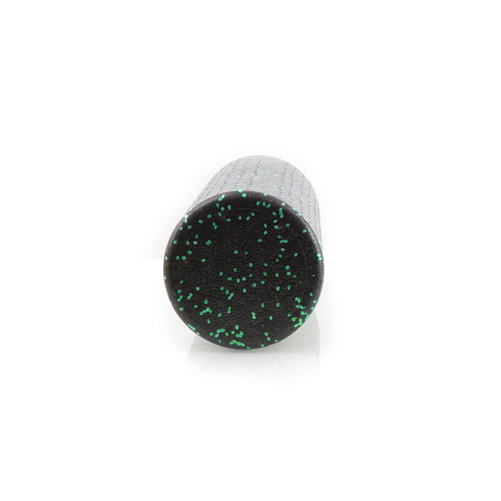 High Density Speckled Foam Roller 18x6-in, Black/Green