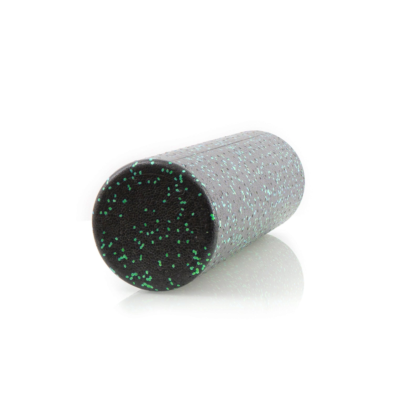 High Density Speckled Foam Roller 18x6-in, Black/Green
