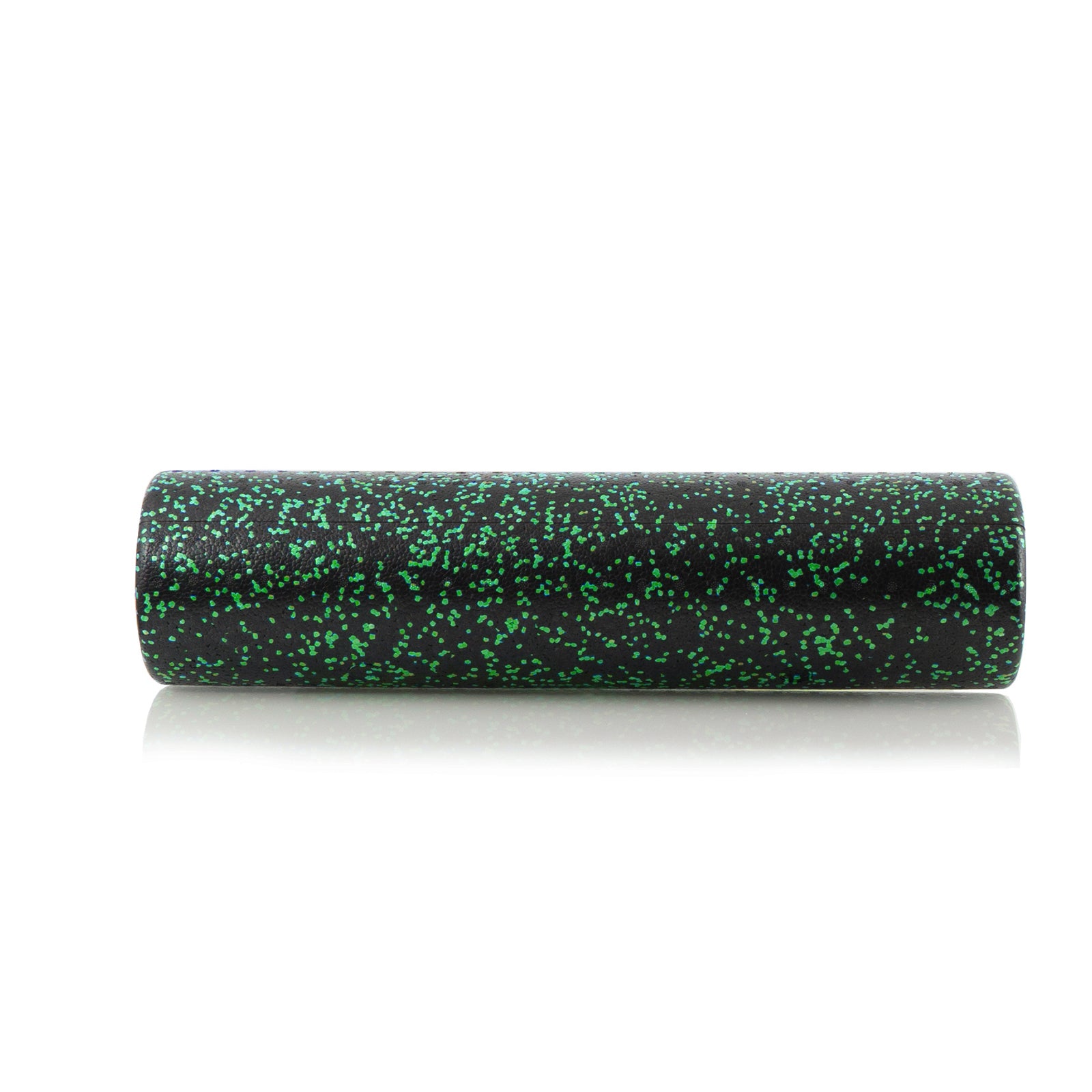 High Density Speckled Foam Roller 24x6-in, Black/Green