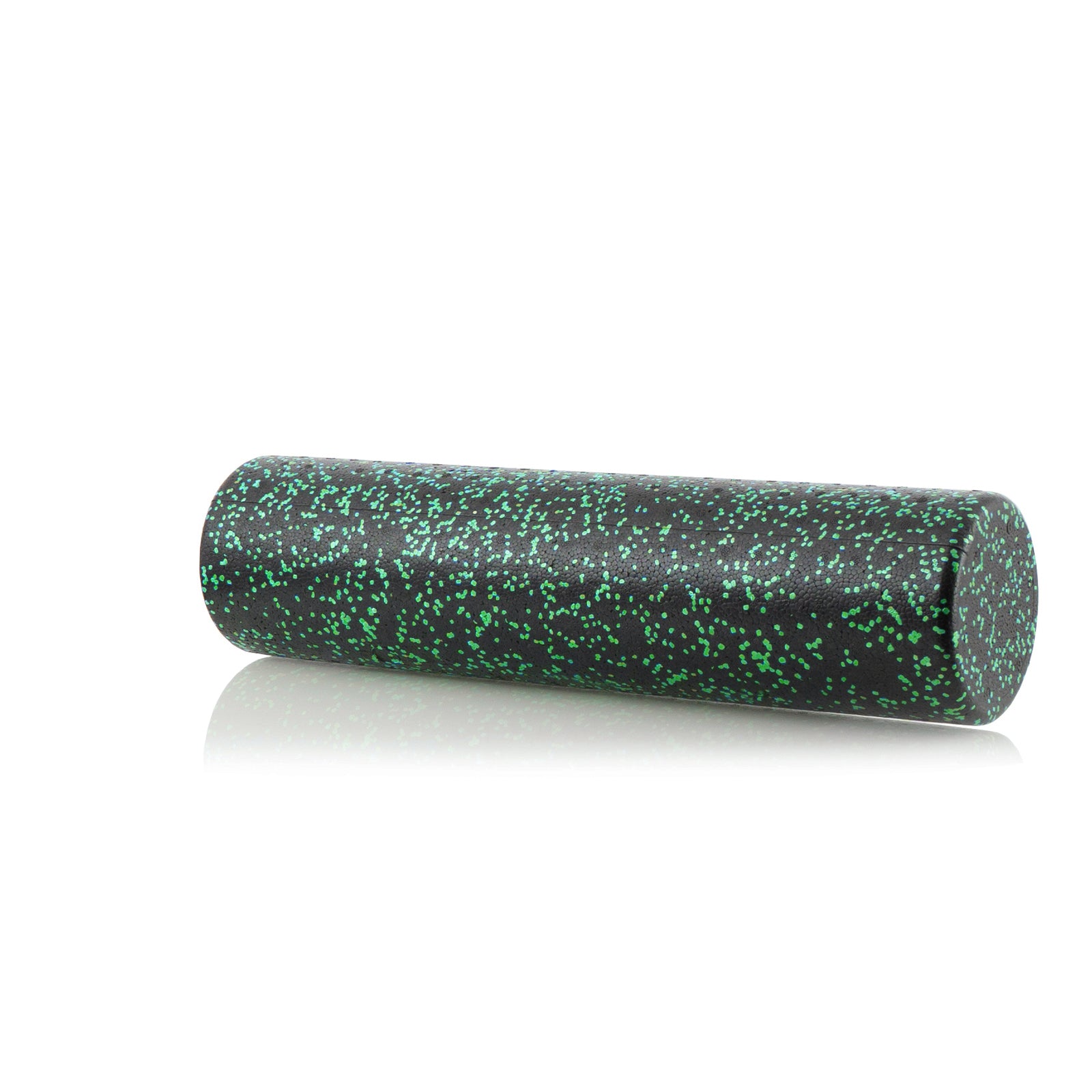 High Density Speckled Foam Roller 24x6-in, Black/Green