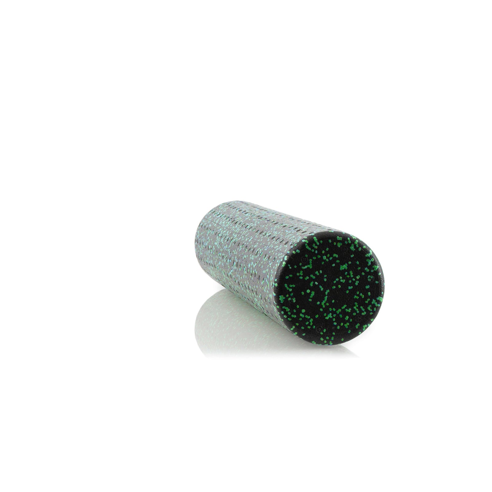 High Density Speckled Foam Roller 24x6-in, Black/Green