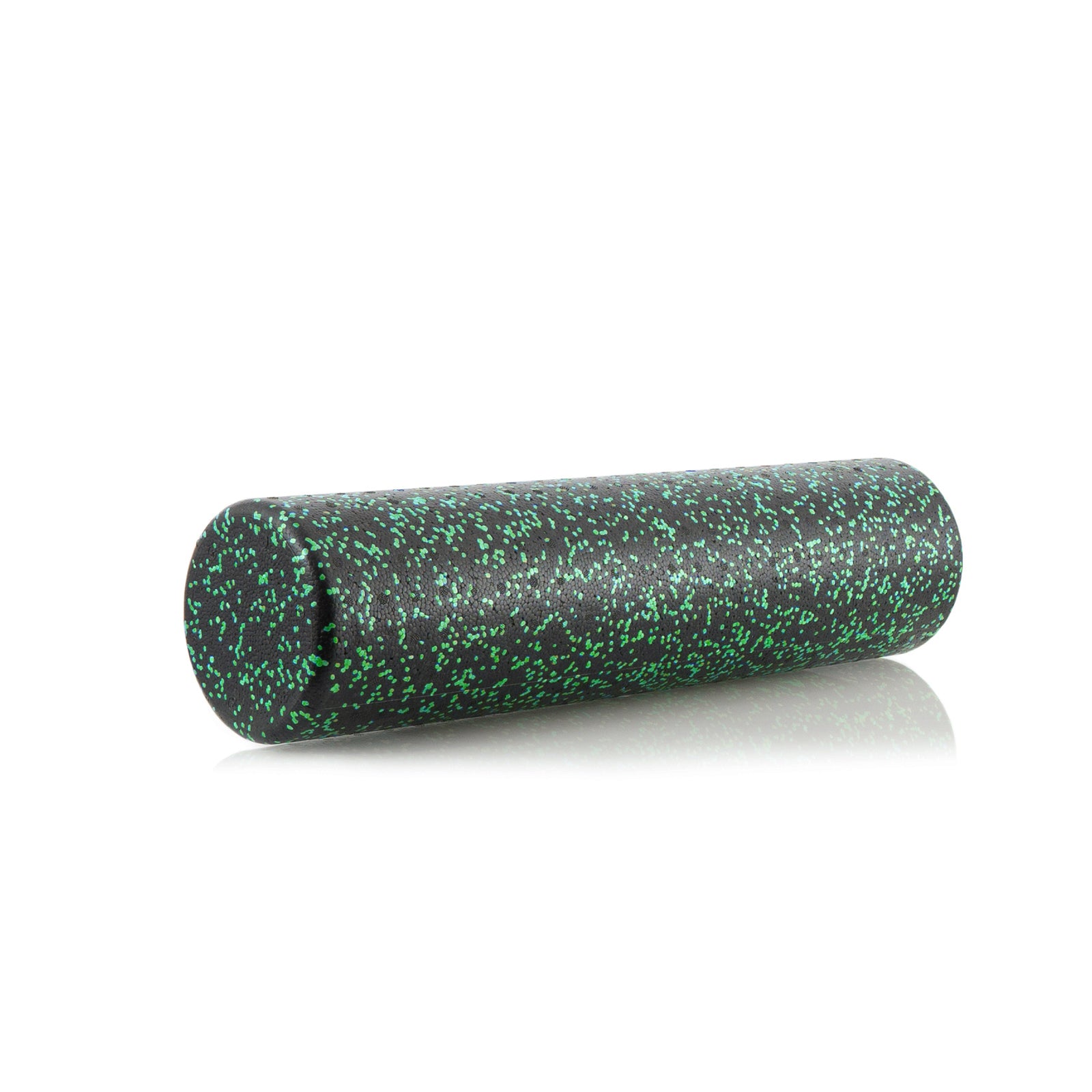 High Density Speckled Foam Roller 24x6-in, Black/Green