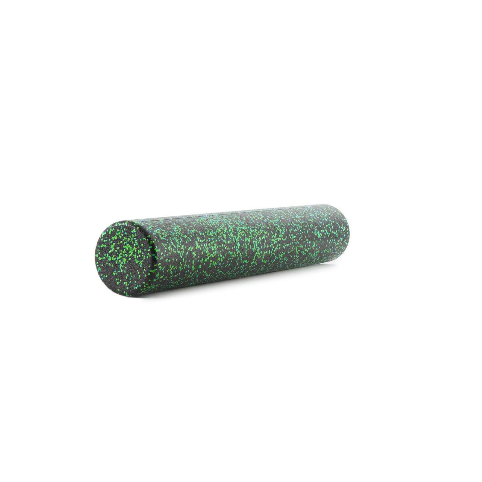 High Density Speckled Foam Roller 36x6-in, Black/Green