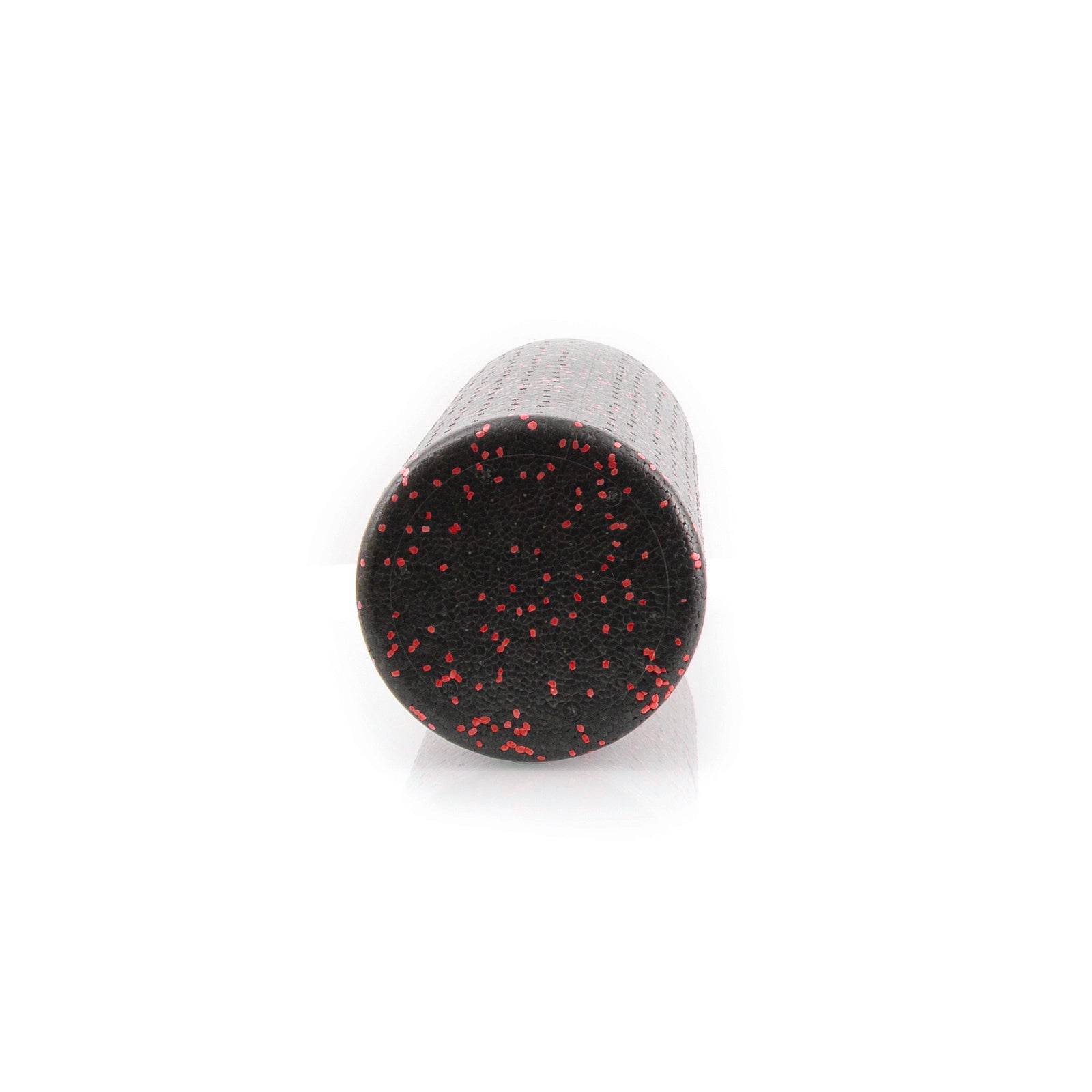 High Density Speckled Foam Roller 18x6-in, Black/Red