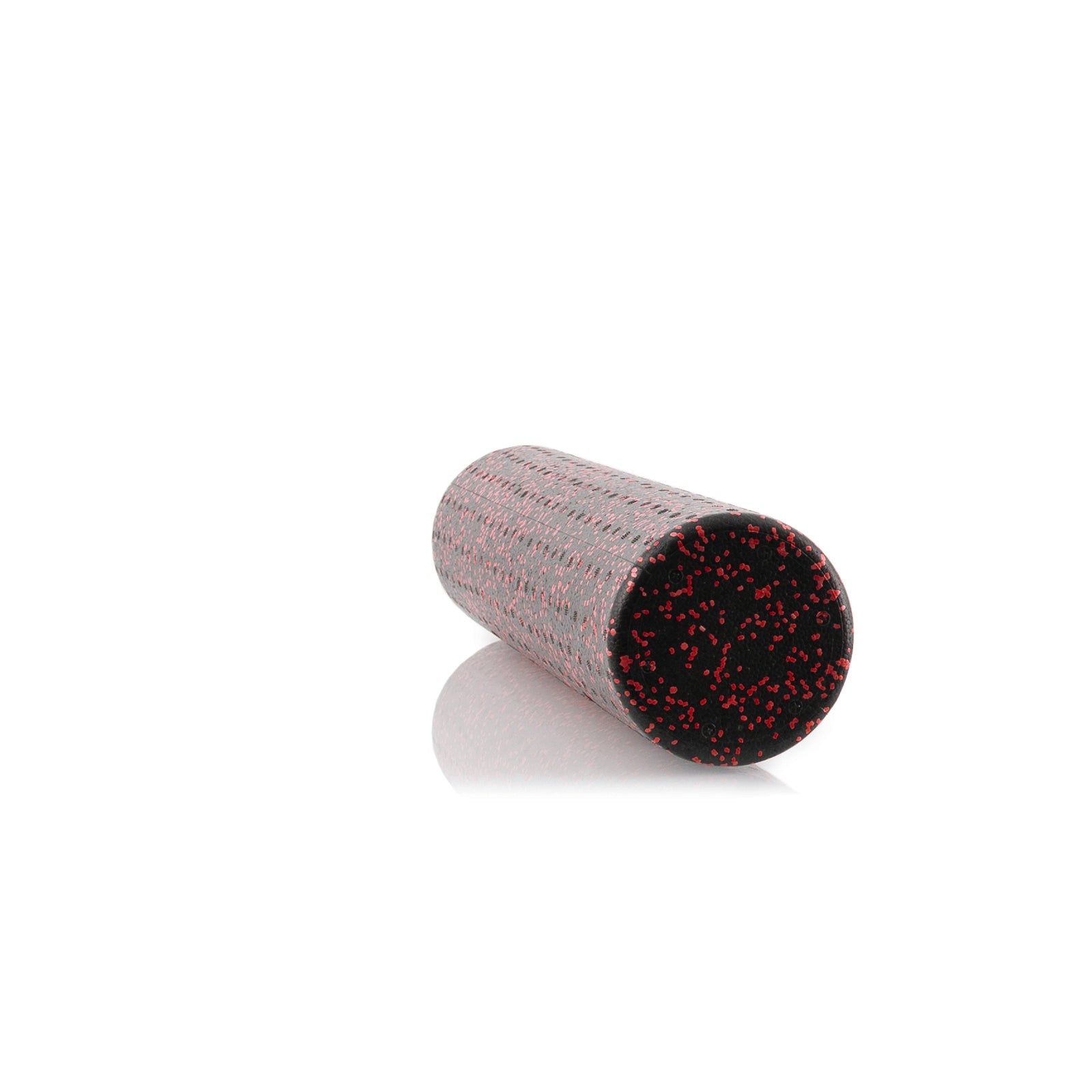 High Density Speckled Foam Roller 24x6-in, Black/Red