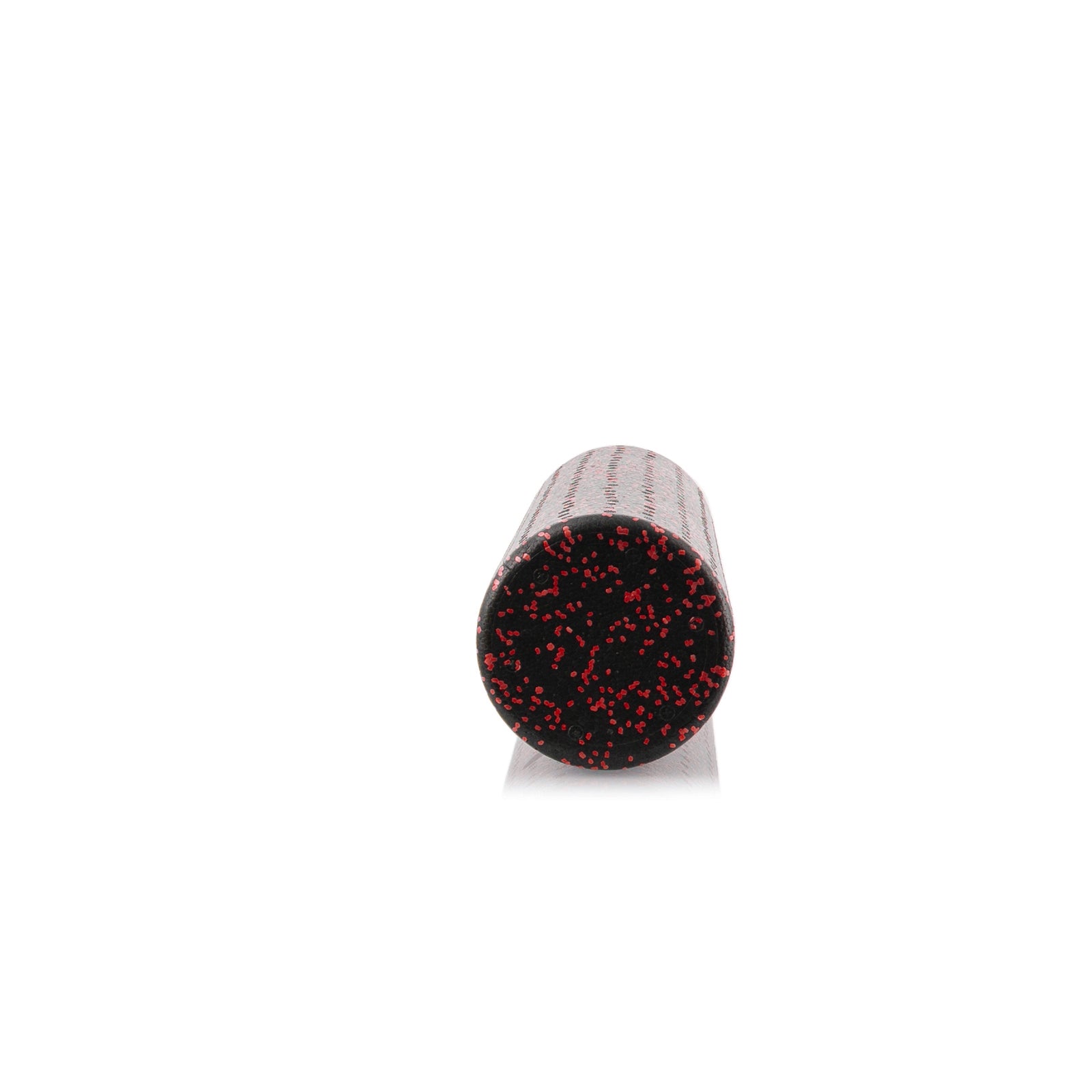 High Density Speckled Foam Roller 24x6-in, Black/Red