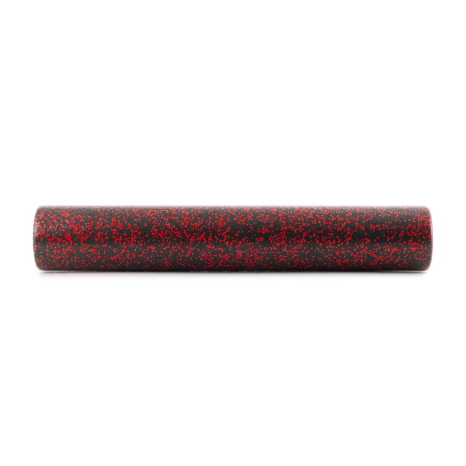 High Density Speckled Foam Roller 36x6-in, Black/Red