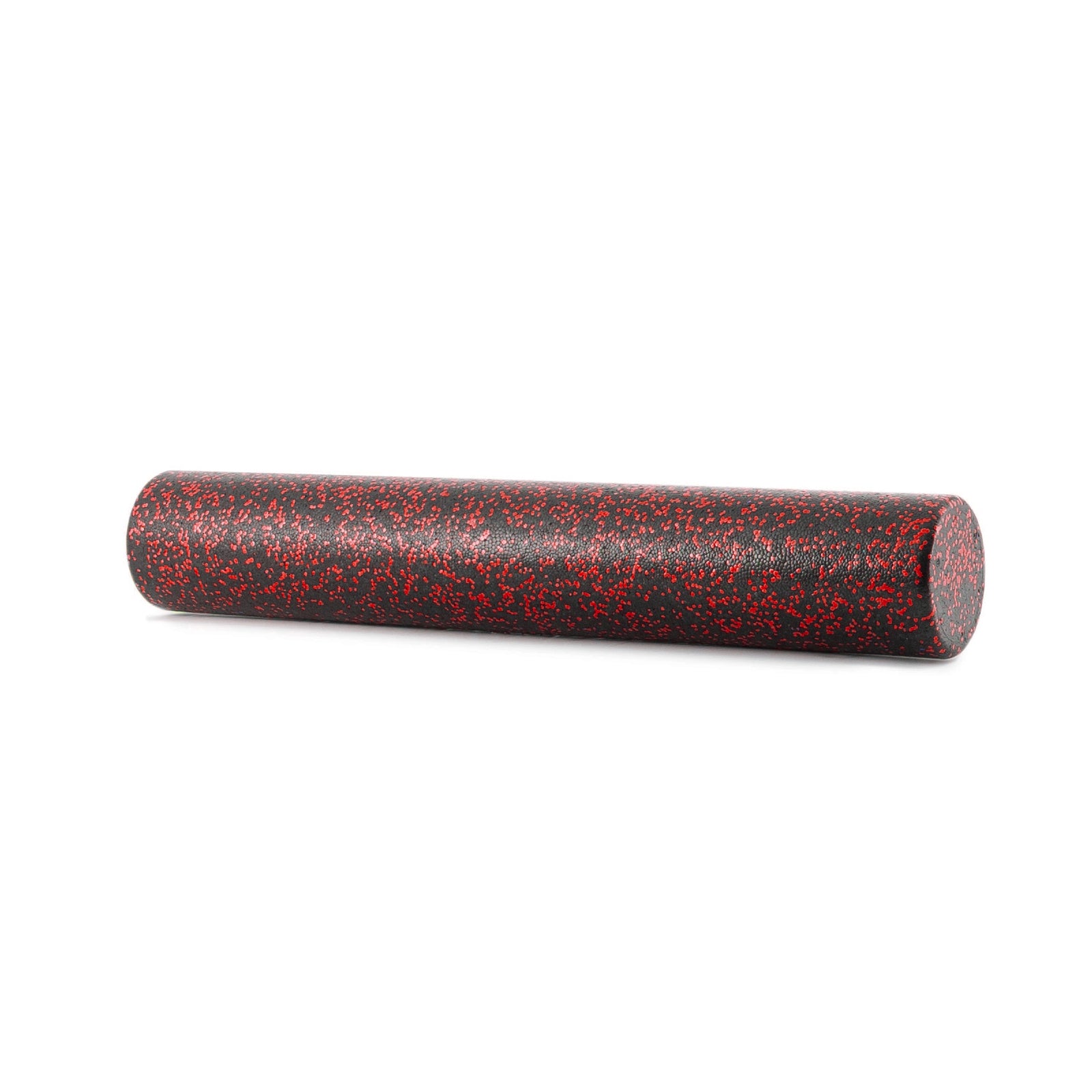 High Density Speckled Foam Roller 36x6-in, Black/Red