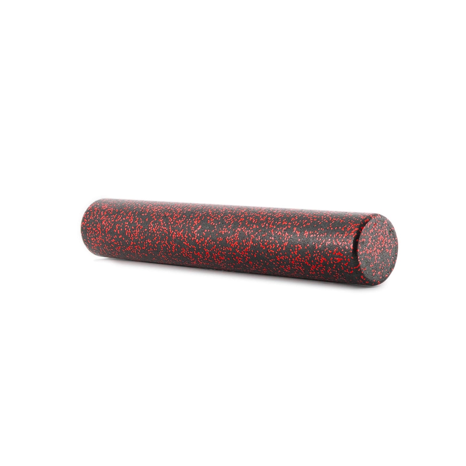 High Density Speckled Foam Roller 36x6-in, Black/Red