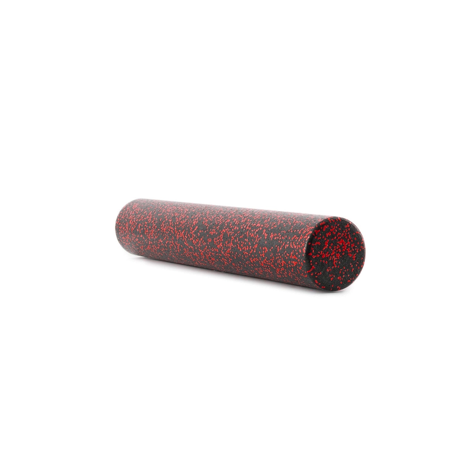 High Density Speckled Foam Roller 36x6-in, Black/Red