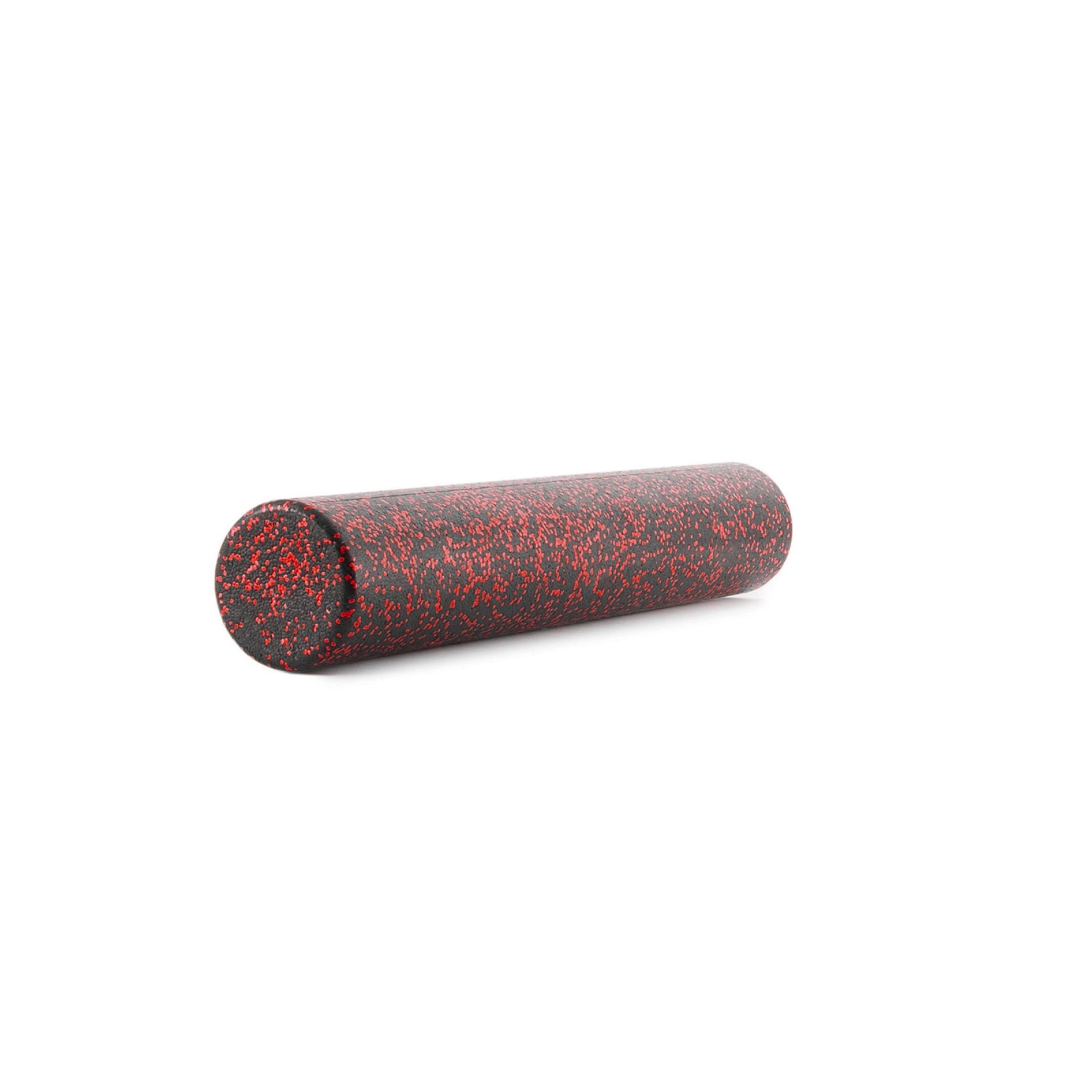 High Density Speckled Foam Roller 36x6-in, Black/Red