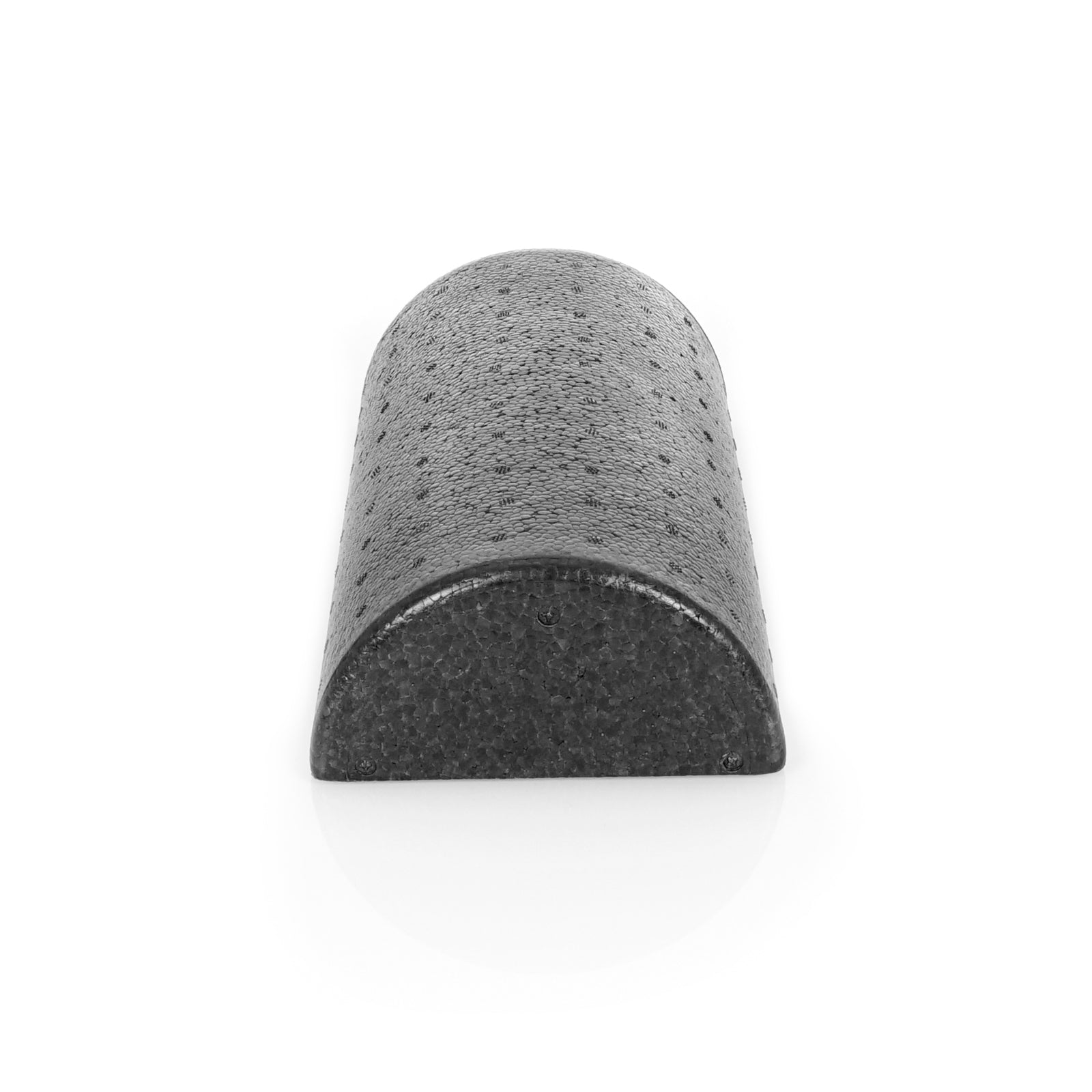 High Density Half Round Foam Roller 12x3-in, Black